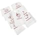 DII Vintage X-Stitch Embroidered Days-of-Week Floursack Dishtowel, Set of 7