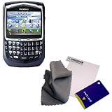 Clear Anti-glare Screen Protector for the Blackberry 8700r - Gomadic Brand