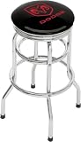 Dodge Ram 30.5 Backless Chrome Swivel Barstool