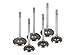 Evergreen IEV8006 89-00 Geo Chevrolet Metro Pontiac Firefly 1.0 SOHC G10 Intake Exhaust Valves