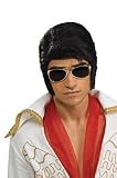 Rubies Costume Co Elvis Now Wig, Black, One Size