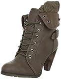 XTI Woman Lace Boot XTI25508 AU12, Damen Fashion Halbstiefel & Stiefeletten, Grau (taupe X4), EU 41