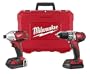Factory-Reconditioned Milwaukee 2691-82 18-Volt Cordless M18 Lithium-Ion 2-Tool Combo Kit