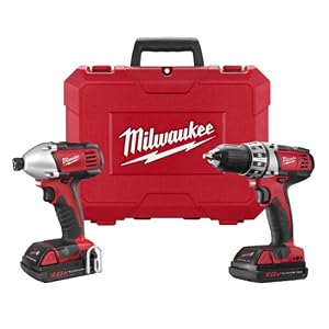 Factory-Reconditioned Milwaukee 2691-82 18-Volt Cordless M18 Lithium-Ion 2-Tool Combo Kit by Milwaukee