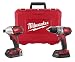 Factory-Reconditioned Milwaukee 2691-82 18-Volt Cordless M18 Lithium-Ion 2-Tool Combo Kit