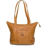 MLB Miami Marlins Tan Leather Women's Tote
