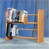 80 DVD Dowel Storage Rack Finish: Natural