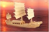 Chinese Junk Woodcraft Construction Kit