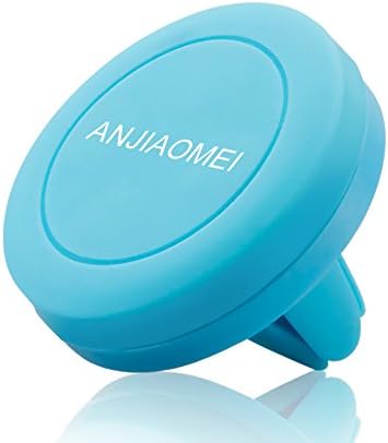 Car Mount, Anjiaomei Universal Air Vent Magnetic Car Mount Holder, Magnetic Cell Phone Mount, for iPhone 6 Plus / iPhone 6s/ 5s/ 5c/se/, Samsung Galaxy S6/S6 Edge/S5/S4 Note 4/3 (Blue)