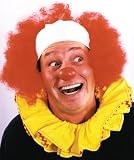 Costumes For All Occasions CA23RD Clown Wig Bald Curly Red