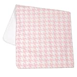 Elegant Baby Nest Collection Blanket in Pink Print