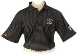Ashworth 2008 Ryder Cup Mesh Tonal Stripe Shirt Black