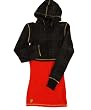 Juniors Rocawear Hooded Cropped Jacket over Tank