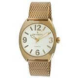 Peugeot Womens PQ3249G Gold-Tone Mesh Bracelet