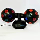 Produkt-Bild: Grundig Discolicht Doppel Discokugel Disco Beleuchtung rotierend