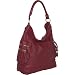 Linea Pelle Dylan Shoulder Bag,Crimson