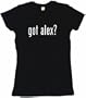 got alex? Women's Tee Shirt XL-Black Babydoll (petite fit)