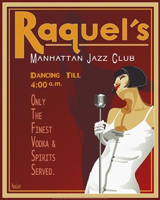 Raquel's - Art Print - 40.6x50.8cm - Art247.com Poster Print