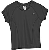 Champion Ladies' Double Dry Texture V-Neck T-shirt. 4934