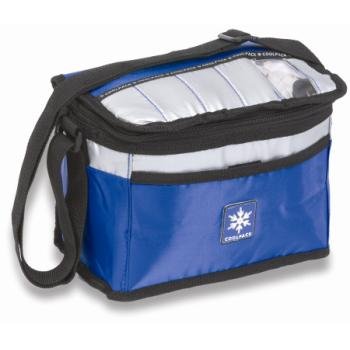6 Pack Collapsible Cooler- Silver Quilted Design (Case of 24) by America's Suppliers