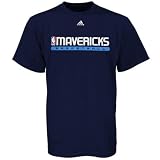 adidas Dallas Mavericks Navy Blue True Court T-shirt