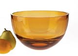 Badash Crystal Penelope Bowl 10  Amber
