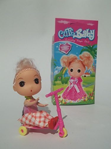 Toys Cute Baby with Three-wheeler