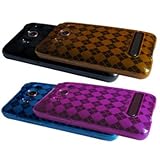 Cbus Wireless Four Diamond Argyle Flex-Gel Cases / Skins / Covers for HTC E ....