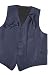 Tuxedo Vest Herringbone Blue Haze with 2 ties!