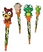 Inkology, Bug Eyes Animal Novelty Ball Point Pens, 6 pcs (175-1)