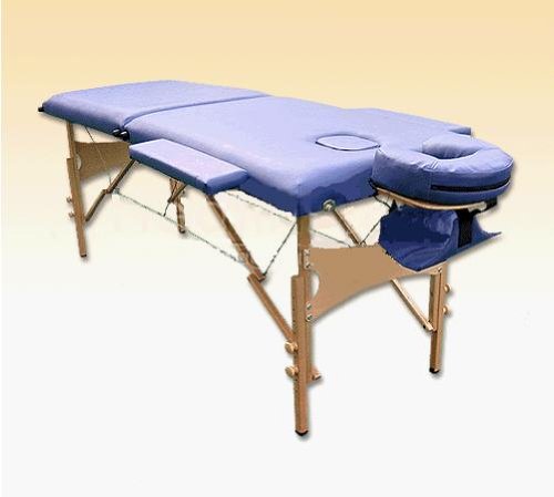 HealthLine® Lite Portable 2 Fold Massage Table Bed NAVY