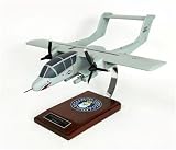 OV-10 Bronco Turboprop Light Attack and Observation Aircraft Desktop Model Display / Unique and Perfect Gift Idea / USMC/USAF/USN/Philippine Air Force Quality Handcrafted and Scaled Model Plane Collectible Gift Toy