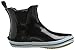 Kamik Women's Sharonlo Shoe, Black/White, 8 Medium US