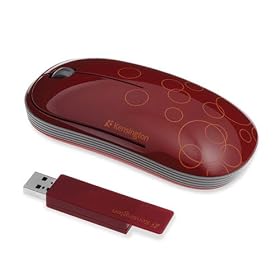 Kensington Ci70LE Wireless Optical Mouse Rouge K72275US