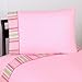 3pc Twin Sheet Set for Pink and Green Jungle Friends Bedding Collection by Sweet Jojo Designs