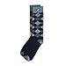 Mens Formal Black White Dress Socks Fun Tuxedo Gift 3-Pack Awesome, Made in USA,Formal Black & White,US Men 8-13, Women 9-15