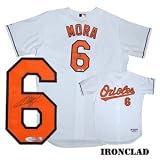 Melvin Mora Autographed/Hand Signed Baltimore Orioles Home Baseball Jersey