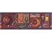 Angling Company Fishing Lure Prepasted Wallpaper Border