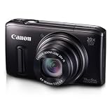 Canon PowerShot SX 240 HS Digitalkamera (12,1 Megapixel, 20-fach opt. Zoom, 7,6 cm (3 Zoll) Display, bildstabilisiert) schwarzvon "Canon"