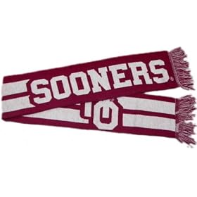 Oklahoma Sooners Knit Scarf
