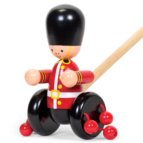 Orange Tree Toys Children's Wooden Soldier Push Along