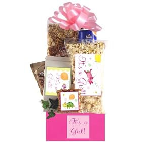 Sugar and Spice Baby Girl Gift Basket