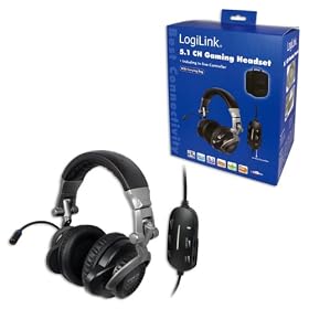 Gamer Headset 5.1 Surround Sound Effect - Kopfh�rer - 5.1-Kanal ( Ohrenschale )