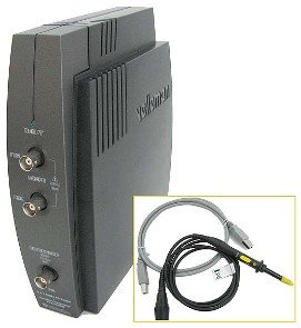 2-Channel PC Oscilloscope, Function Generator, Spectrum Analyser, Recorder, and Bode Plotter.