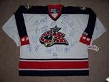 2008 COLUMBUS BLUE JACKETS Authentic TEAM SIGNED JERSEY - Autographed NHL Jerseys