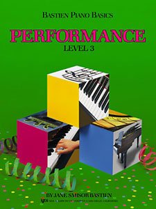 MusicalInstruments: Bastien Piano Basics Performance Level 3 Book