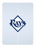 MLB Tampa Bay Devil Rays Logo Foldable Hard Floor Chairmat