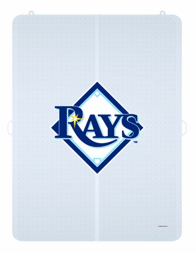 MLB Tampa Bay Devil Rays Logo Foldable Hard Floor Chairmat