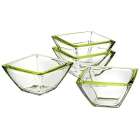 Leonardo - 86424 - Cornerset de 4 Coupe - 12,5 cm - Vert