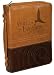 Books : LuxLeather Isaiah 40:31 Brown/Tan - Large Bible Cover